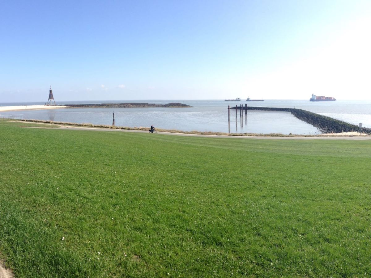 Mit dem Fahrrad an die Nordsee